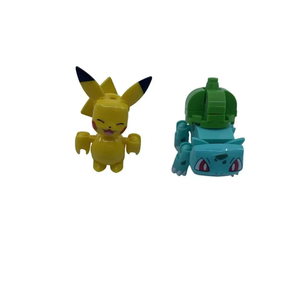 Pokemon Mega Construx Figure Lot Poke Balls Build & Show Charmander